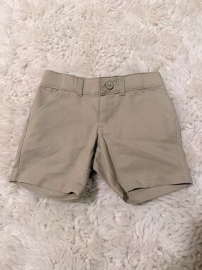 French Toast Girls' Khaki School Shorts